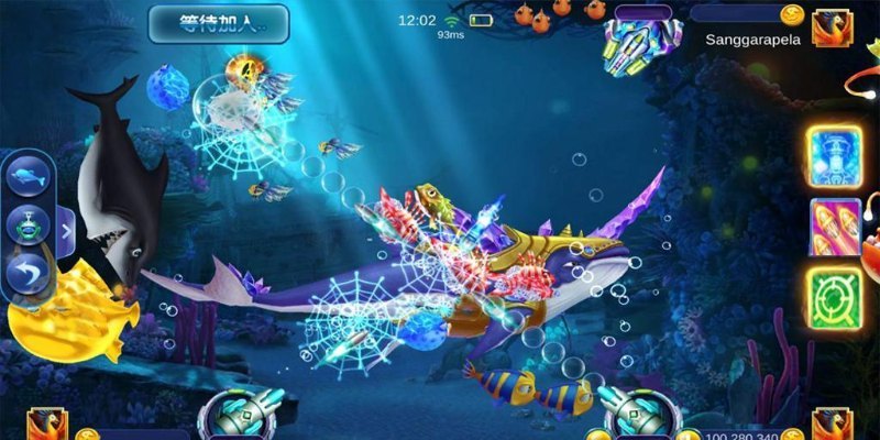 Thao tác ocean king bắn cá TG88 đơn giản